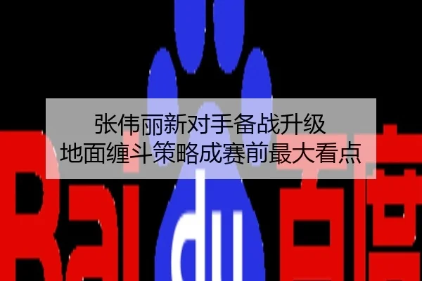 张伟丽新对手备战升级 地面缠斗策略成赛前最大看点